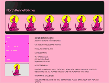 Tablet Screenshot of northkennelbitches.com
